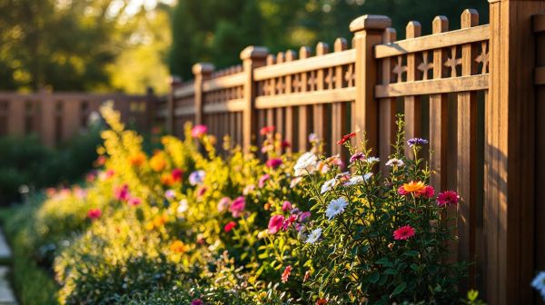 Les avantages incontournables des clôtures en composite pour jardins